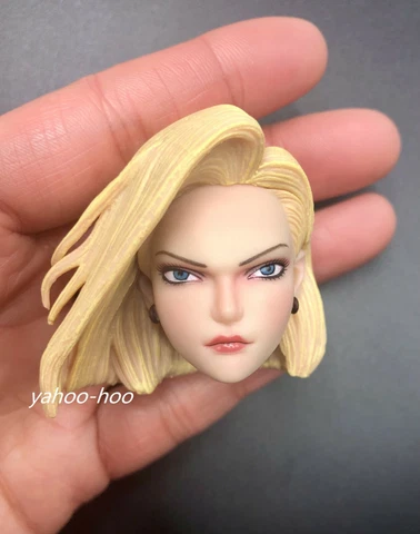 1/6 Anime Girl Android 18 Lazuli Head Sculpt fit 12'' Figure PHICEN HOT TOYS Cover