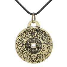 Symbolic Necklace Chic Bronze Amulet Pendant Neckchain Fashionable Accessories