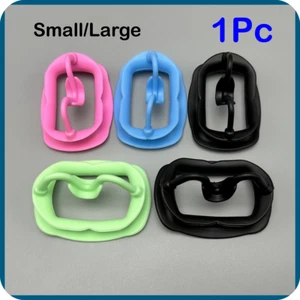 Dental Teeth Whitening Mouth Prop Opener Cheek Retractor Props Silicone S/L - Picture 1 of 22
