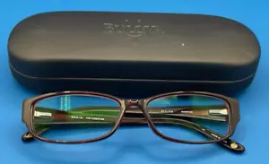 BULOVA Rakiraki Women's Eyeglasses Frames Tortoise Rose 53-15-135 With Case NICE - Picture 1 of 10