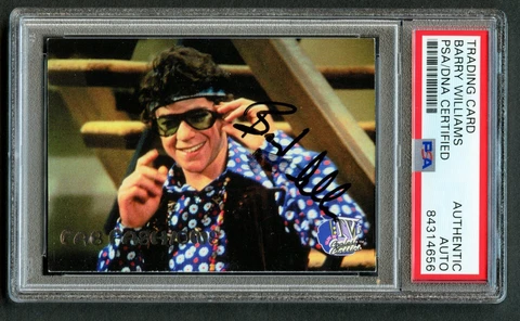 Barry Williams #10 signed autograph auto Inkworks Brady Bunch Card PSA Slab Cover