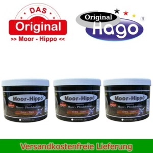 Hago Moor Hippo 3 x 500ml Warendorfer Pferdebalsam Pferde Balsam Einreibung Gel - Bild 1 von 3
