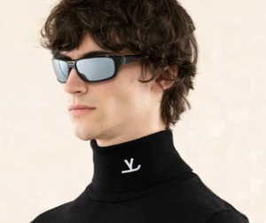 Vuarnet Sunglasses VL191800121123 VL1918 RACING 1918 Black + Pure Grey SF - Picture 1 of 8