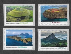 AUSTRALIA VOCANOES 2021 SET SELF ADHESIVE MNH NATURE - Picture 1 of 1