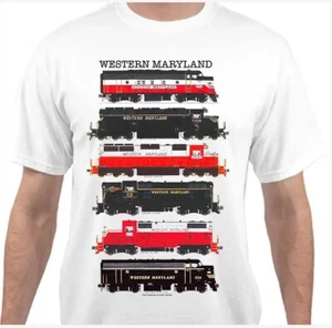 Camiseta Western Maryland Locomotives Railroad de Andy Fletcher - Imagen 1 de 1