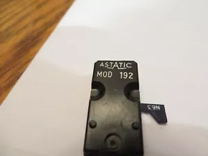 Mono cartridge Astatic MOD 192 Flip/N63 on bottom used - Picture 1 of 2