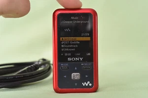 Sony Walkman 4GB Digital Media Player NWZ-S616F Red - Perfect Working - Picture 1 of 11