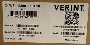 Verint Edge VR300 WF-E300-16TBR 16 Ch DVR Video Recorder - Picture 1 of 3