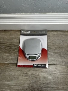 Escali N115S Pico Digital Scale, 11lb Capacity, Silver/Grey - Picture 1 of 4