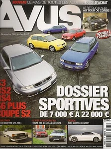 AVUS 6 AUDI Q5 S5 CAB A7 SPORTBACK S2 RS2 S3 RS4 S6 A5 COUPE NSU SPIDER WANKEL - Imagen 1 de 2