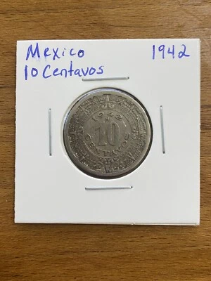 1942 Mexico 10 Centavos-Very Fine Condition!!! KM #432 - Image 1 of 2