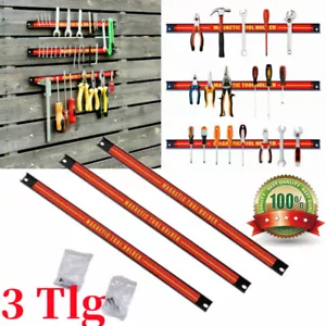 3x Magnetleiste Magnet Werkzeughalter Werkzeugleiste Magnethalter Werkzeugleiste - Bild 1 von 14