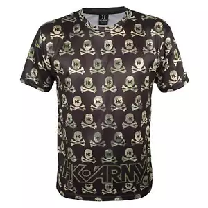 HK Army Dri Fit T-Shirt - All Over - Recon Camo Skulls - Small - Bild 1 von 2