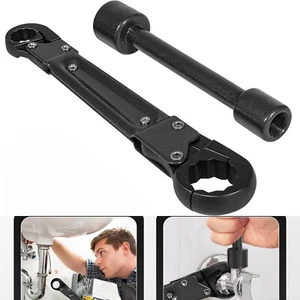 Angle Stop Wrench Kit Plumbing Tools Angle-on Wrench Plumber Wrench Removal Tool - Picture 1 of 18