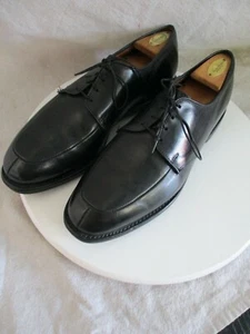 Allen Edmonds Kennett 9504 zapatos de vestir oxfords de cuero negro punta dividida 9.5D - Imagen 1 de 8