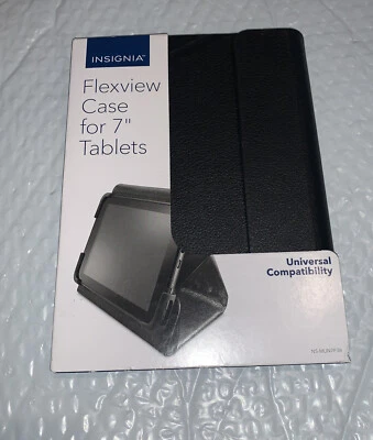 Insignia  FlexView Case for Most 7 Tablets  Black - Image 1 of 4
