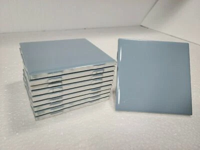 Blue Waterfall 4 in Ceramic Tile 4.25 inch Shower Bathroom Kitchen Backsplash... - Image 1 of 4