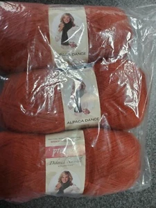 Deborah Norville FOXY Alpaka Tanz Premier Garn 3 Knäuel pro Paket - Bild 1 von 4