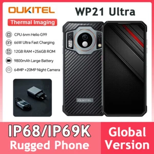Versión global Oukitel WP21 teléfono ultra resistente 9800mAh 12 GB + 256 GB 64 MP 120Hz 66W - Imagen 1 de 13