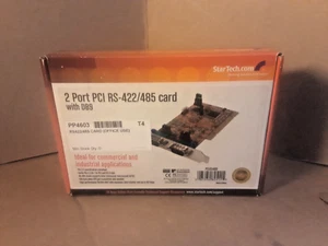 Startech 2 Port PCI RS422/485 Serielle Adapterkarte mit DB9 - Bild 1 von 12