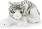 Soft Kids Toy - Plush Grey Kitten Teddy - Soft Stuffed Cuddly Doll Gift (25cm) 