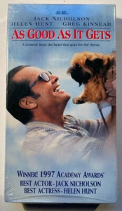 As Good As It Gets VHS Tape Brand New Factory Sealed Rated PG-13 - Imagen 1 de 4