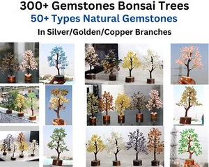 300 + Edelsteine Bonsai Baum des Lebens Zuhause Dekor Energie Heilung - Bild 1 von 53