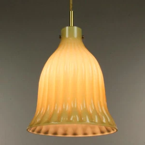 VTG Doria Leuchte Pendant Bell Lamp Hollwood Regency Crown Style 60er 70er Jahre - Bild 1 von 12