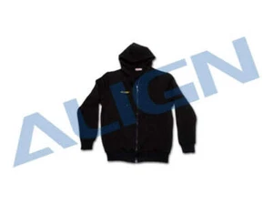 Align Zipped DFC Hoody - Black (XS) : HOC00209-1 - Picture 1 of 3