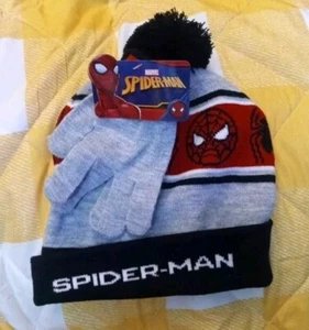 Spider-Man Child Beanie And Gloves Berkshire - Picture 1 of 8