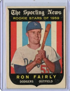 1959 Topps Ron Fairly Los Angeles Dodgers #125 RC ⭐️💥🎯 EX - Picture 1 of 2