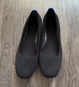 Ballerine donna Rothy's nere The max punta quadrata taglia 6,5 minimaliste - Foto 1 di 7