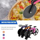 Stainless Steel Cutting Bike Dough Divider Bicycle Pizza Cutter Wheel Slicer