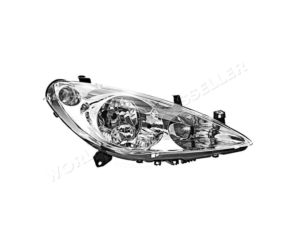 Headlight Front Lamp With Motor Right Fits PEUGEOT 307 2000-2005 - Image 1 of 1