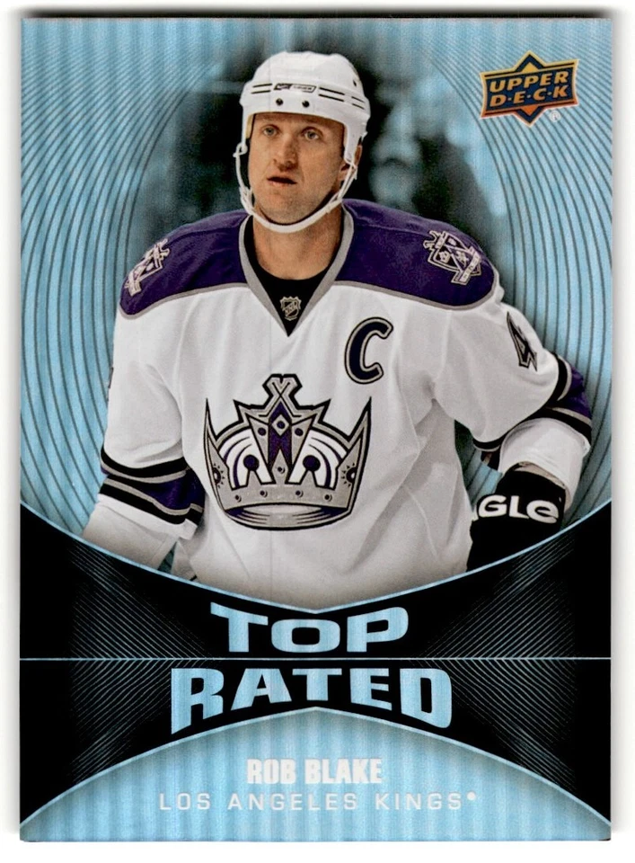 Rob Blake 2016-17 Upper Deck Overtime Top Rated #TR-12 Los Angeles Kings - Image 1 of 2