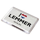 FRIDGE MAGNET - I Love Lemmer, Fryslan - Netherlands