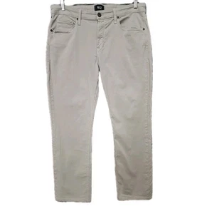 Paige NORMANDIE Chinos Khaki Jeans Men’s Size 36x29 Tan Pants Flint Gorpcore - Picture 1 of 11