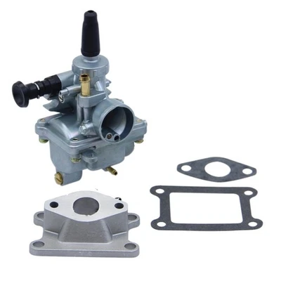 Sport Carburettor VM16 16mm + Intake Manifold + Gaskets Yamaha DT 50 DT50 M MX R - Image 1 of 4