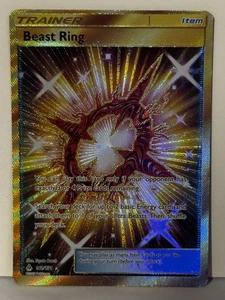 Beast Ring (Secret) 141/131 SM - Forbidden Light LP Pokemon Fast Shipping - Picture 1 of 2