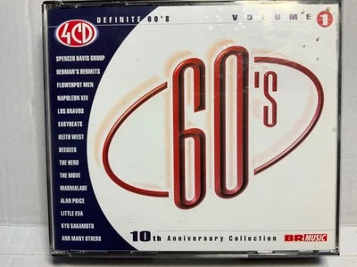 ❌4 CD -Definite 60s -Vol. 1- BR Music- 56 Titel-  60er Jahre❌ - Bild 1 von 4