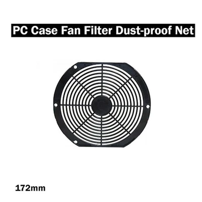 Neu 172mm PC Computer-Chassis Fan Fall Sieb Staubschutzfilter Schwarz - Bild 1 von 4