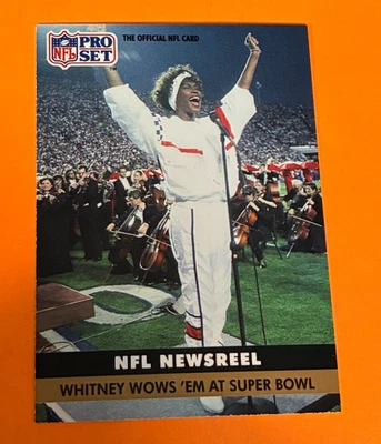 1991-92 Pro Set Whitney Houston #350 — 第 1/2 张图片