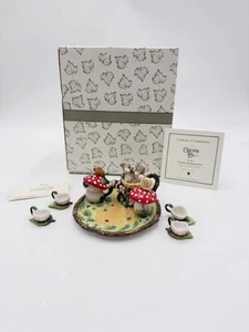 Raro Juego de Té Miniatura Colas Encantadoras Jardín Fiesta de Té Edición Especial 98/296 - Imagen 1 de 7