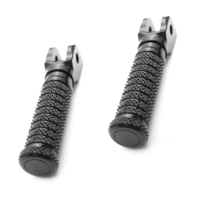 Pinzas delanteras CNC negras poste para Ducati Monster 1200 R 16 17 18 19 Foto 1 de 4