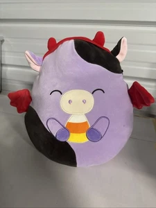 Costume Halloween Squishmallow Alexie La Mucca Nel Diavolo Mangia Caramelle con Etichetta �� - Foto 1 di 6
