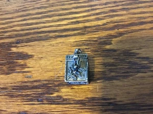 Vintage .925 Sterling Silver Stash / Prayer Box Pendant Charm Doves Opens - Picture 1 of 6