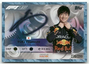 Topps F1 Turbo Attax 2025 Formel 1 35 Yuki Tsunoda Signature Style Blue 276/299 - Picture 1 of 2