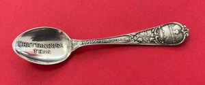 Chattanooga TN Sterlingsilber 11,1 g 4 Zoll Souvenirlöffel - Bild 1 von 9