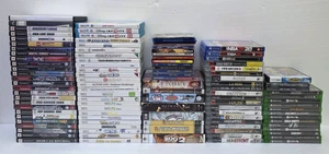 Lotto di 114 Videogiochi, PS2-PS3-PS4-Wii-WiiU-Xbox One-PC Guarda! Leggi! C Pics - Foto 1 di 21
