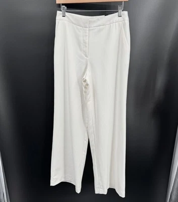 Брюки Worthington женские 4 JCPenney цвета слоновой кости с подкладкой широкие брюки для работы в офисе - Изображение 1 из 4
